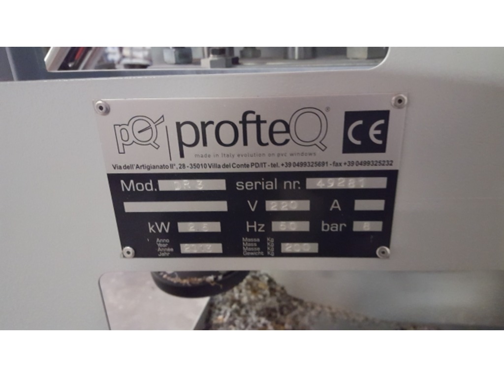 MACCHINARI PER PRODUZIONE INFISSI IN PVC in vendita - foto 3
