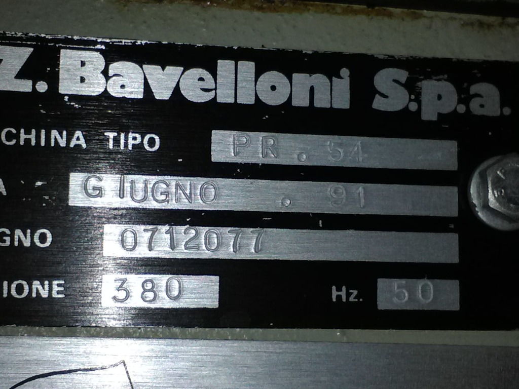 MOLATRICE RETTILINEA BAVELLONI 5 MOLE in vendita - foto 5
