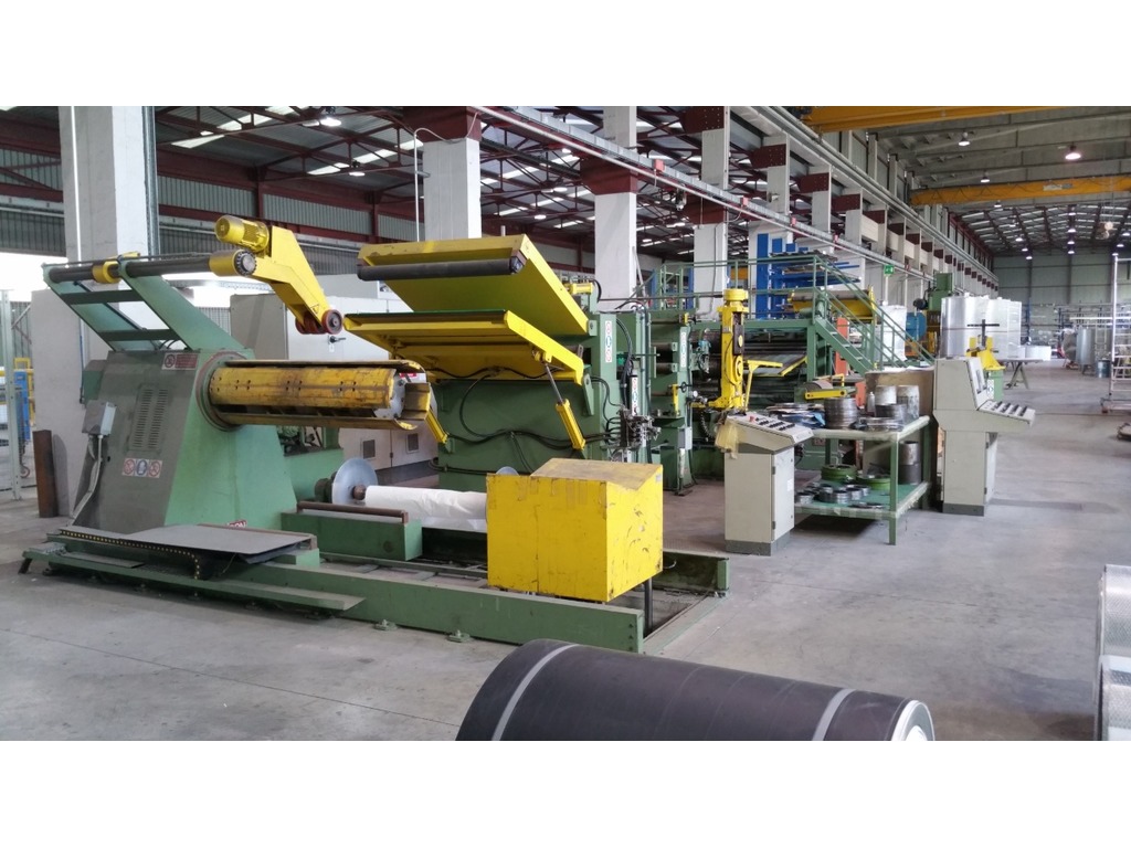 LINEE DI LAVORAZIONE IRON SLITTER LONGITUDINALE USATO in vendita - foto 1