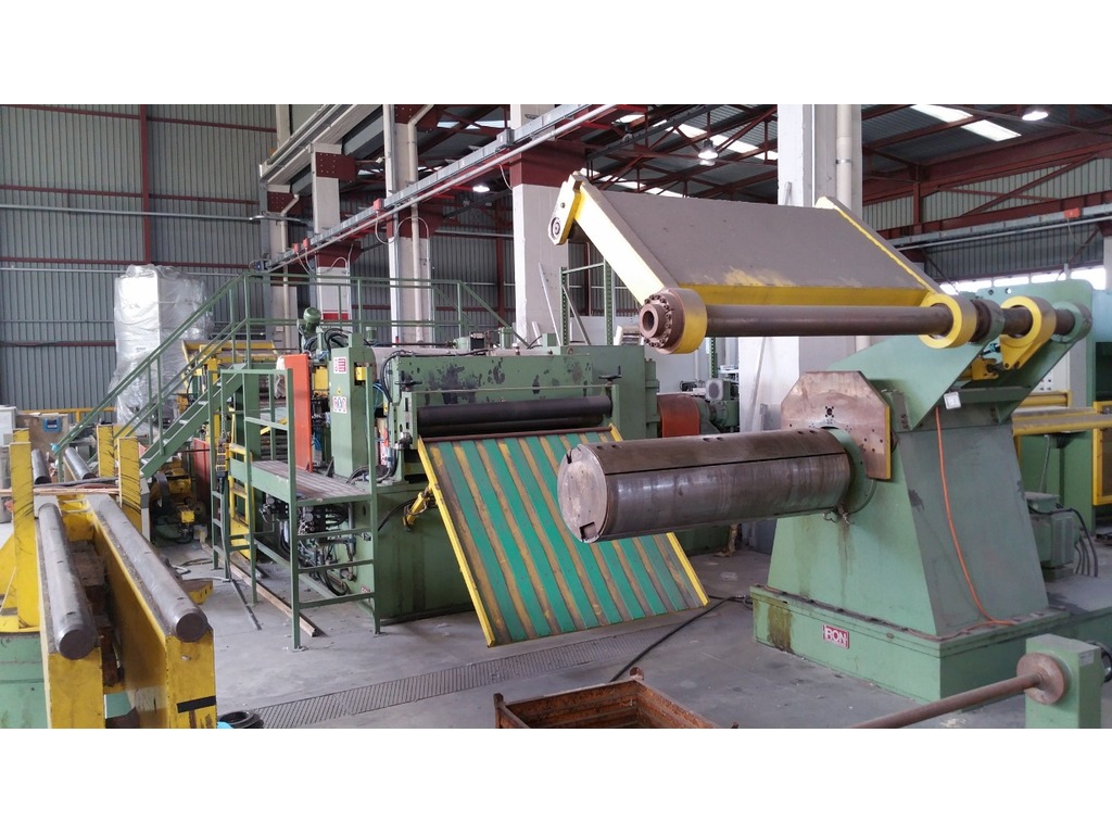 LINEE DI LAVORAZIONE IRON SLITTER LONGITUDINALE USATO in vendita - foto 2