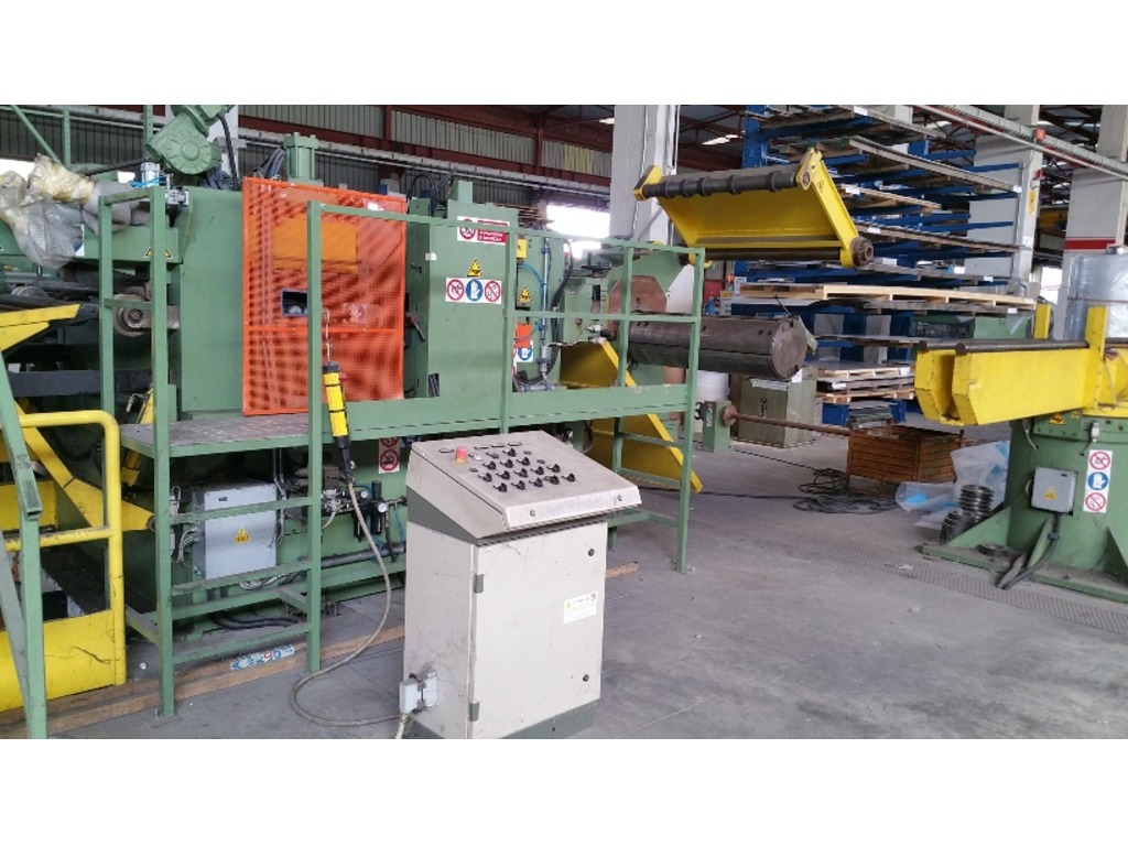 LINEE DI LAVORAZIONE IRON SLITTER LONGITUDINALE USATO in vendita - foto 3