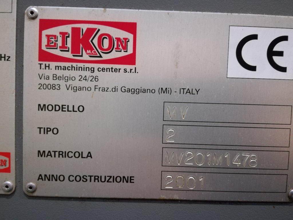 CENTRO DI LAVORO EIKON 02 /Pallet in vendita - foto 9
