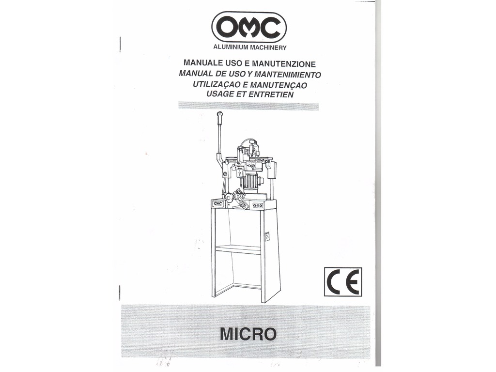 Vendo Pantografo OMC manuale morsa s/base in vendita - foto 1