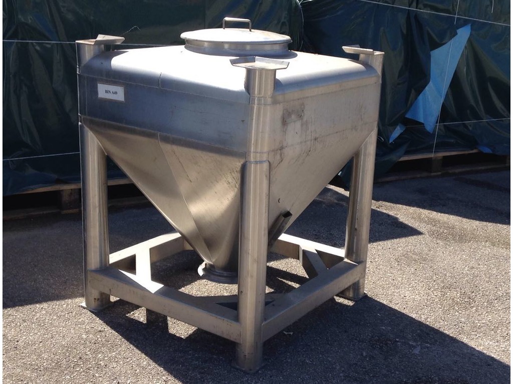 BIN – IBC (Contenitore per merce sfusa) - ZANCHETTA - Mod. 400 LT (cod. MF-PR-SER-125) in vendita - foto 1