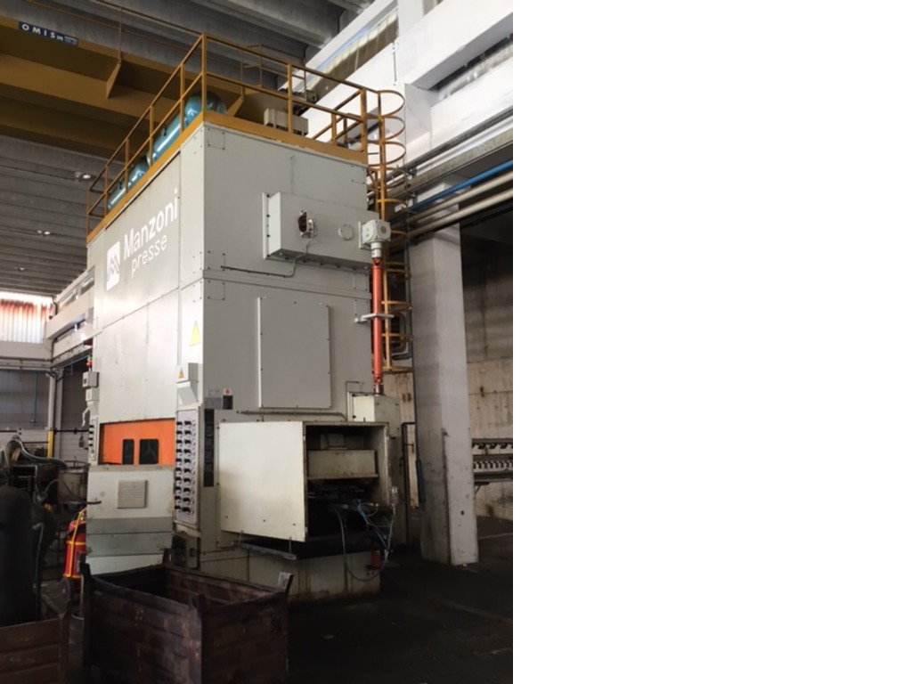 Pressa Manzoni 630 ton con piano estraibile in vendita - foto 1
