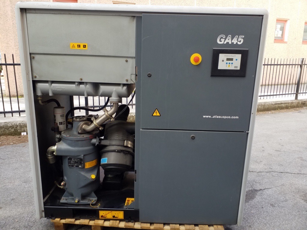 Ga 45 atlas copco схема