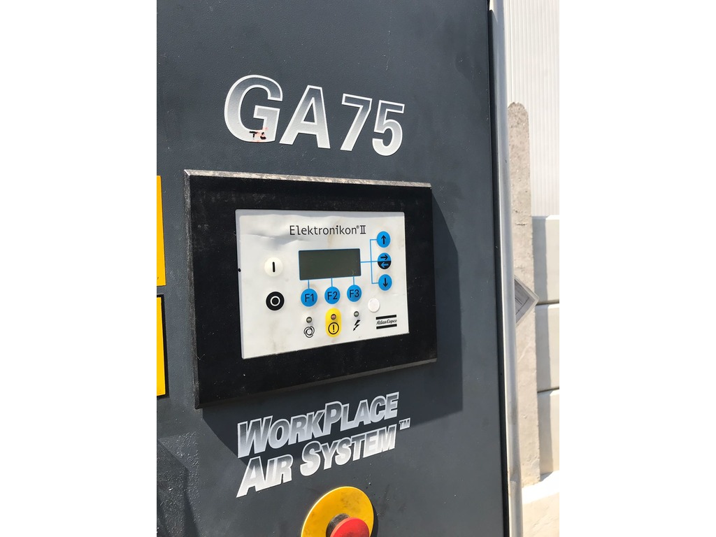 ATLAS COPCO GA 75   100 HP in vendita - foto 3