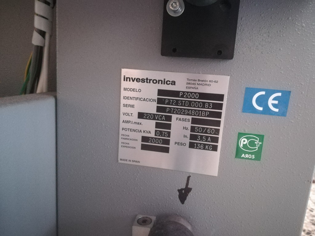 PLOTTER INVESTRONICA P2000/1 E LAVAGNA DIGITALE in vendita - foto 3