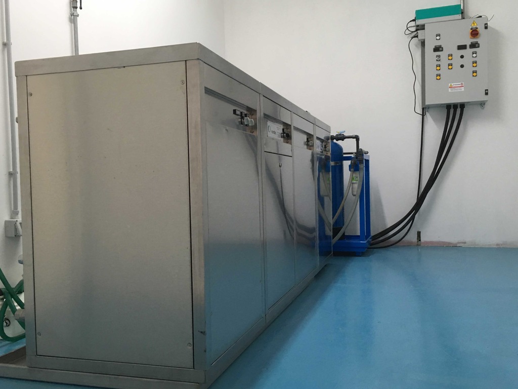 IMPIANTO DI LAVAGGIO AD ULTRASUONI E ASCIUGATURA - NOVATEC mod. PLURITANK 40 in vendita - foto 1