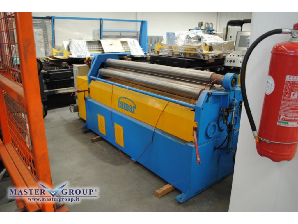 FAMAR QAI 20/2 CALANDRA IDRAULICA A CNC A 4 RULLI in vendita - foto 2