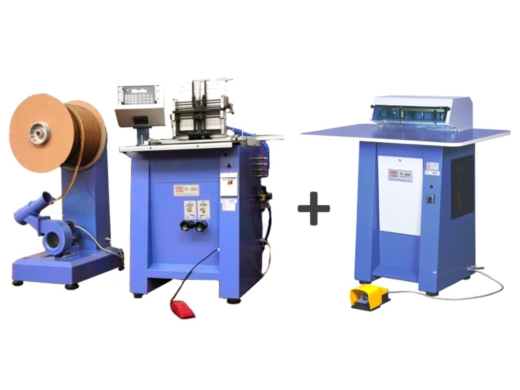 SPIRALATRICE WIREBIND R-500 + FORATRICE F-500 in vendita - foto 1