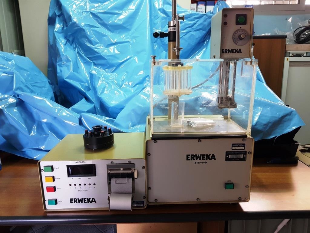 DISGREGATORE COMPRESSE - ERWEKA - Mod. ZT6-1 + MZD (Cod. LAB-COMP-11) in vendita - foto 1