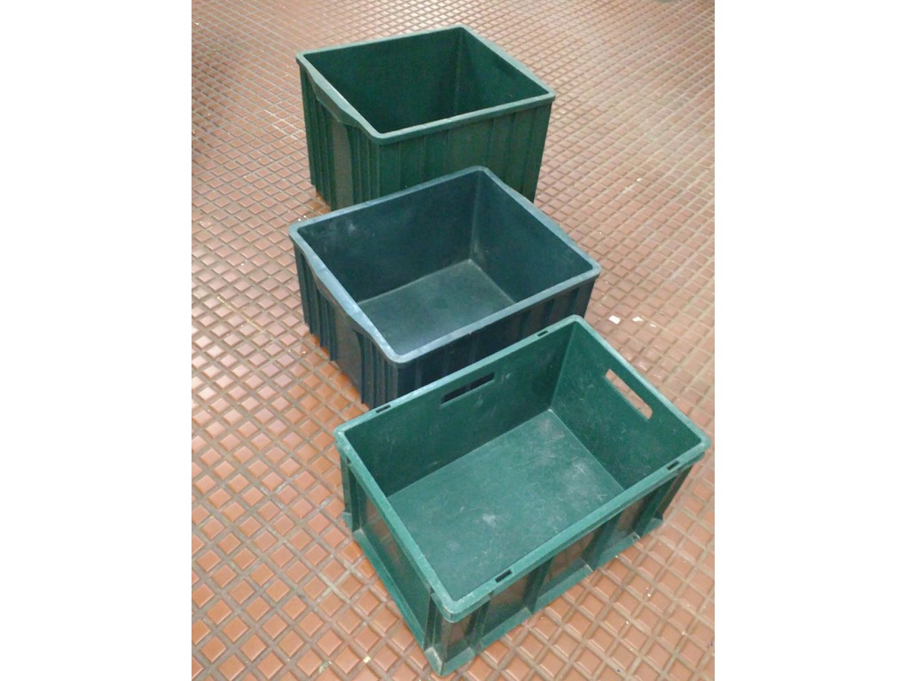 20 CESTE in plastica uso traslochi e altri lavori in vendita - foto 2