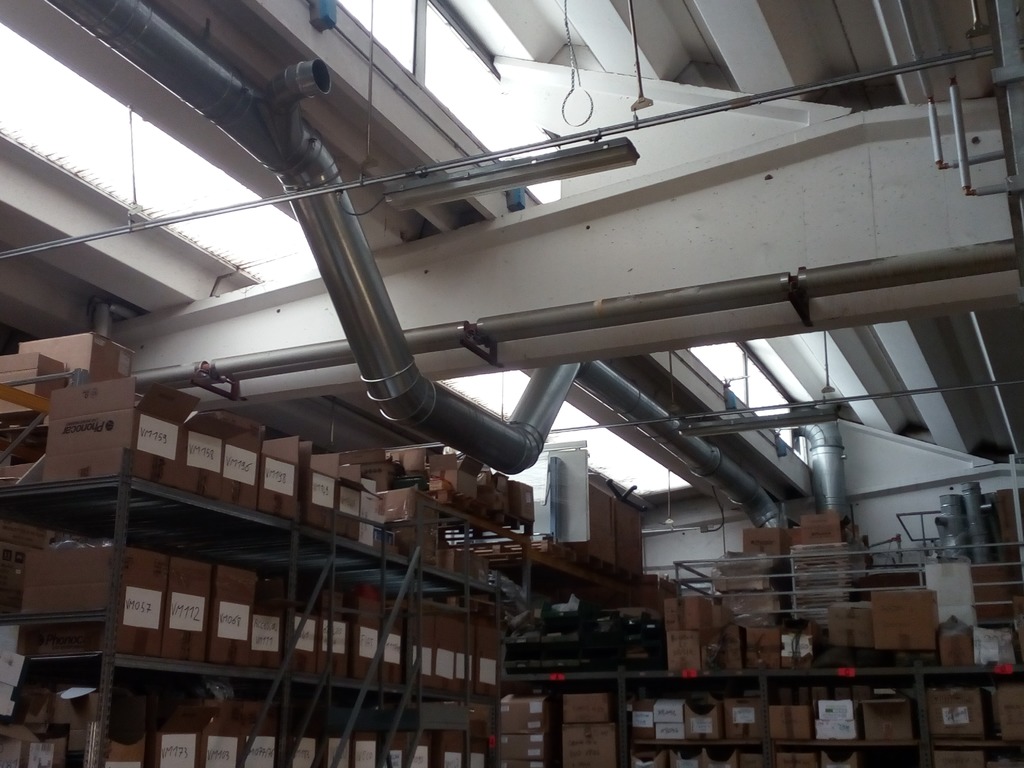 Impianto areazione industriale in vendita - foto 1