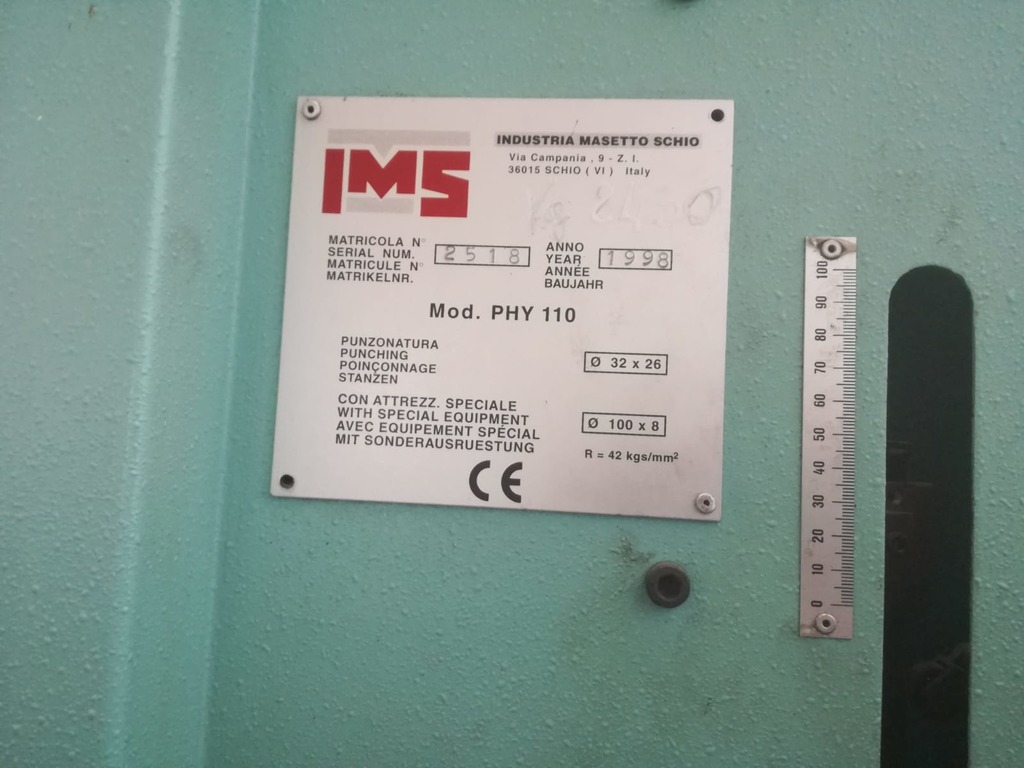 IMS PHY 110 in vendita - foto 2