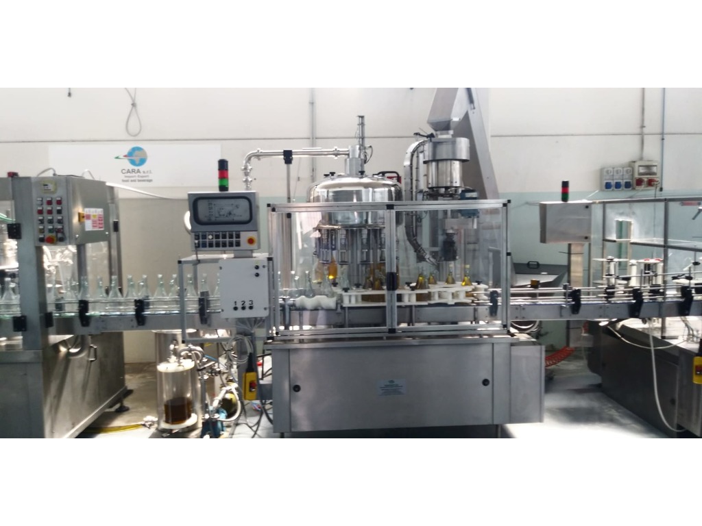 Linea di imbottigliamento olio e liquidi di bassa densità in vendita - foto 2
