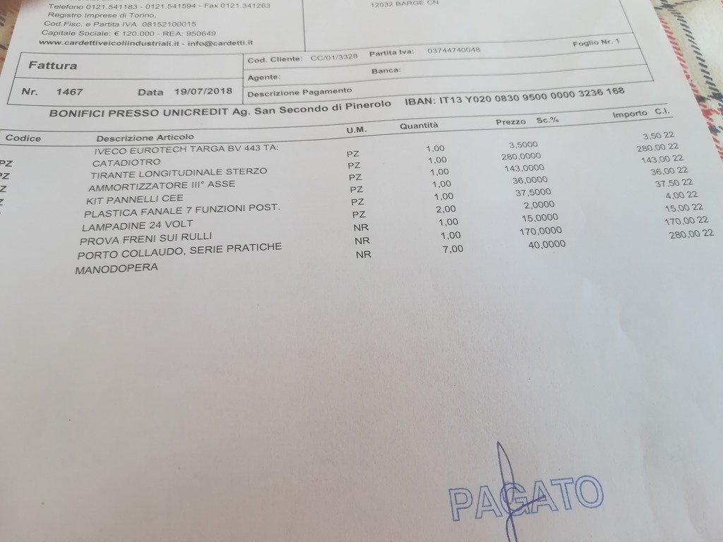 Iveco Magirus 260 E 31 75 euro tech cursor in vendita - foto 4