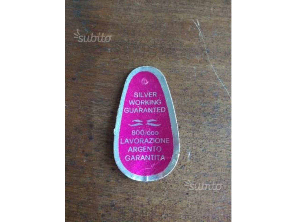 ACCENDINO a Pietrina con CASSA ARGENTO 800 in vendita - foto 2