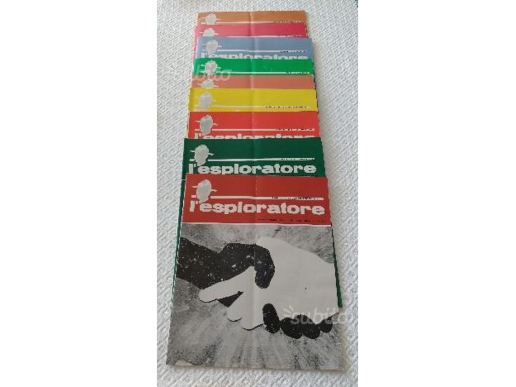 "L' ESPLORATORE" periodico SCOUT anni 1971-72-73 in vendita - foto 3