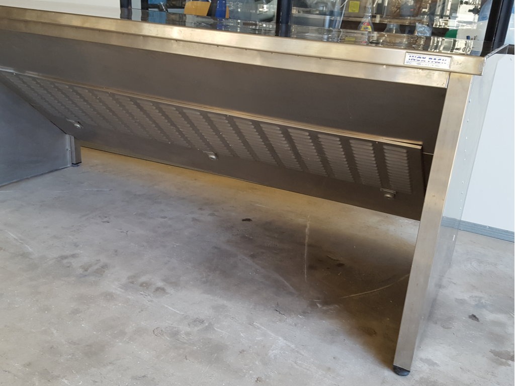 TAVOLO IN ACCIAIO INOX CON ASPIRAZIONE - INOX PACK (Cod. MF-PR-TAV-7) in vendita - foto 2
