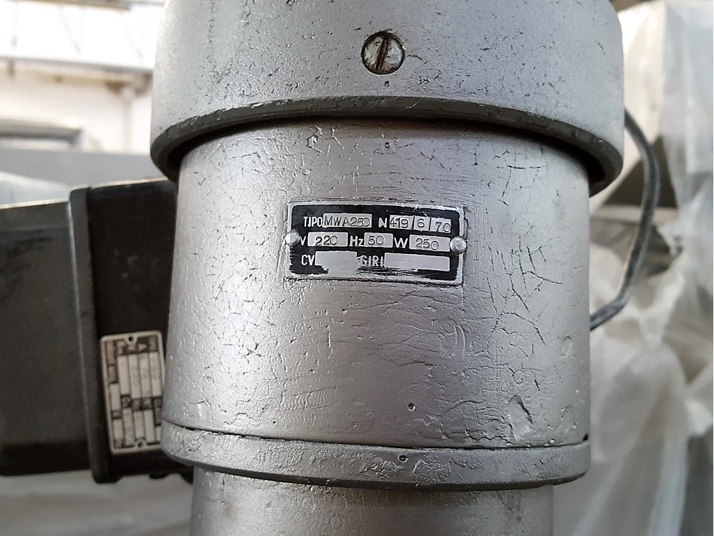 TURBOEMULSORE AGITATORE PNEUMATICO MWA 250 (Cod.MF-PR-TUR-14) in vendita - foto 5
