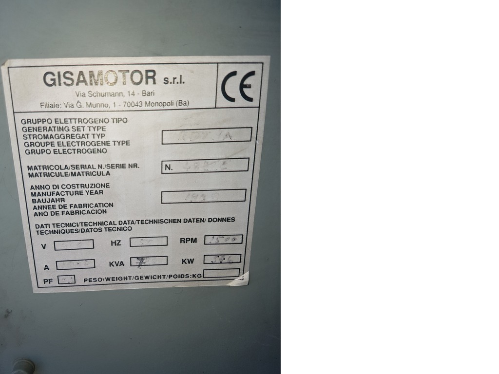 Gruppo elettrogeno da 700 kw/Ah in vendita - foto 3
