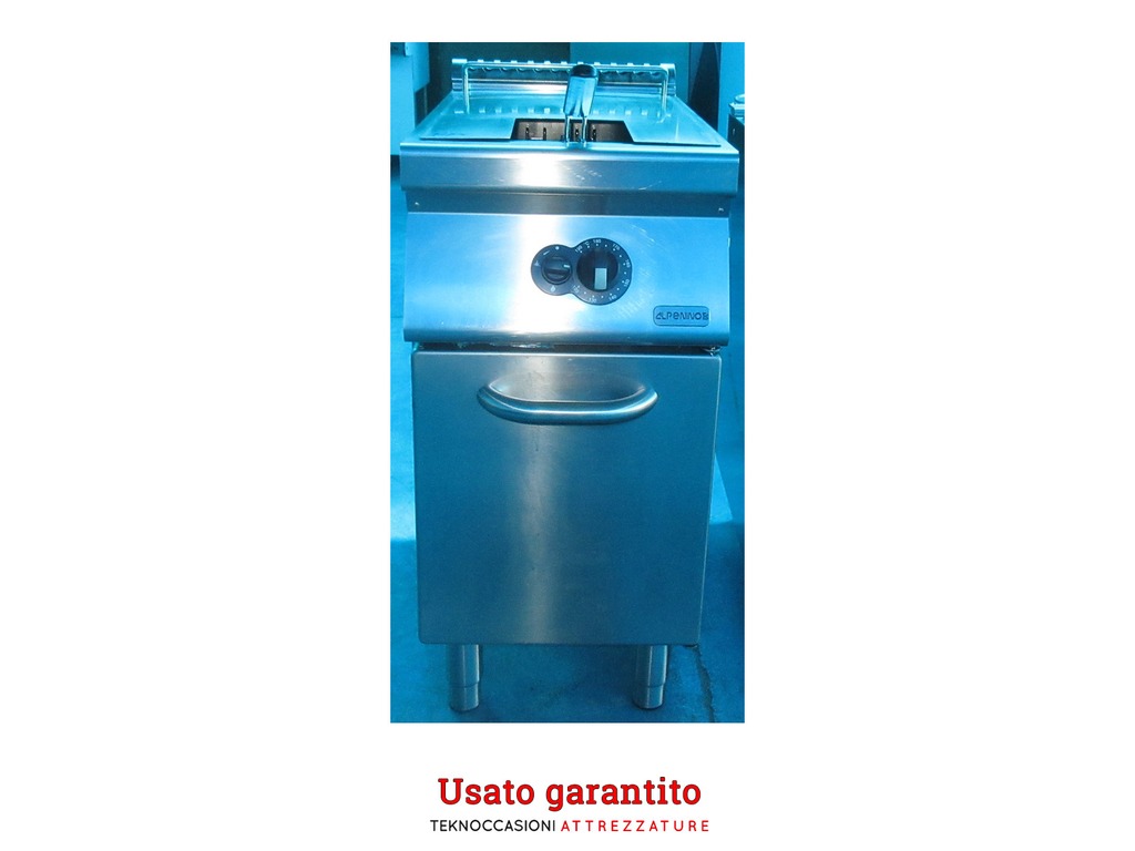 Friggitrice a gas vasca pulita 15 litri Alpeninox in vendita - foto 1