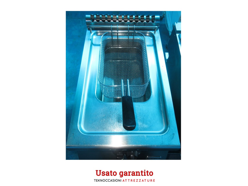 Friggitrice a gas vasca pulita 15 litri Alpeninox in vendita - foto 3