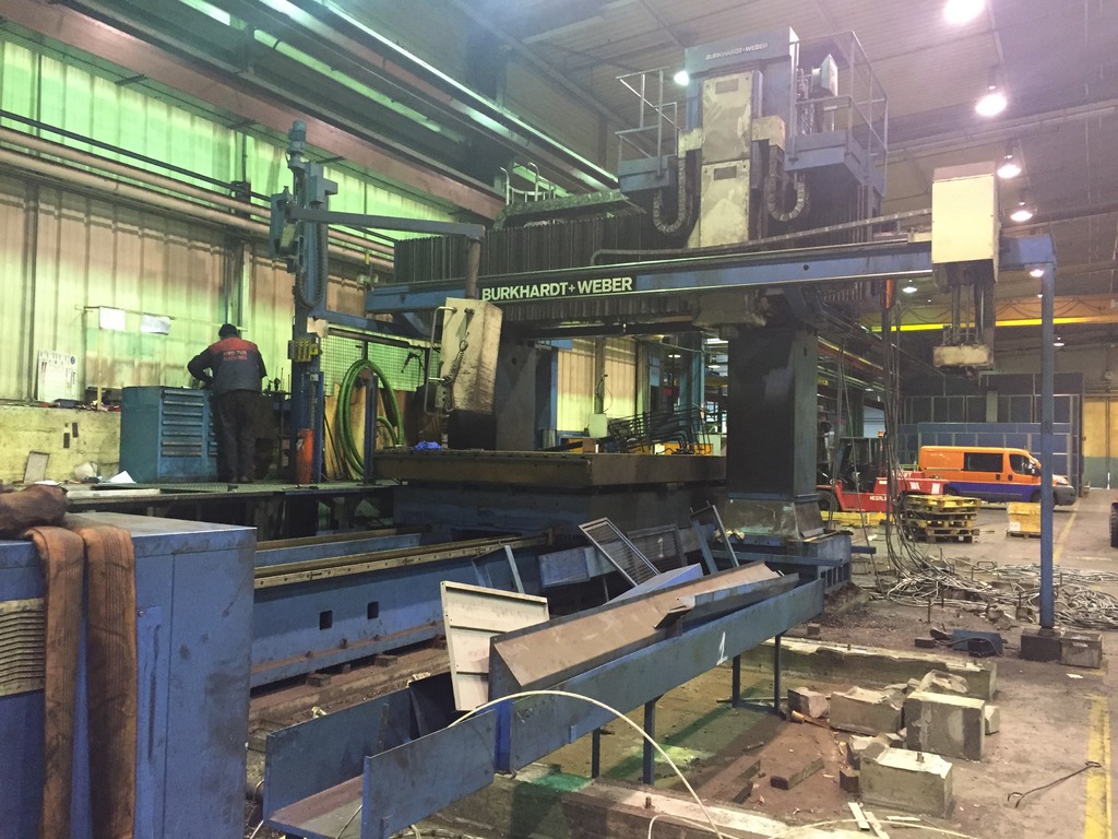 Fresatrice a portale BURKHARDT WEBER HYOP 750 in vendita - foto 3