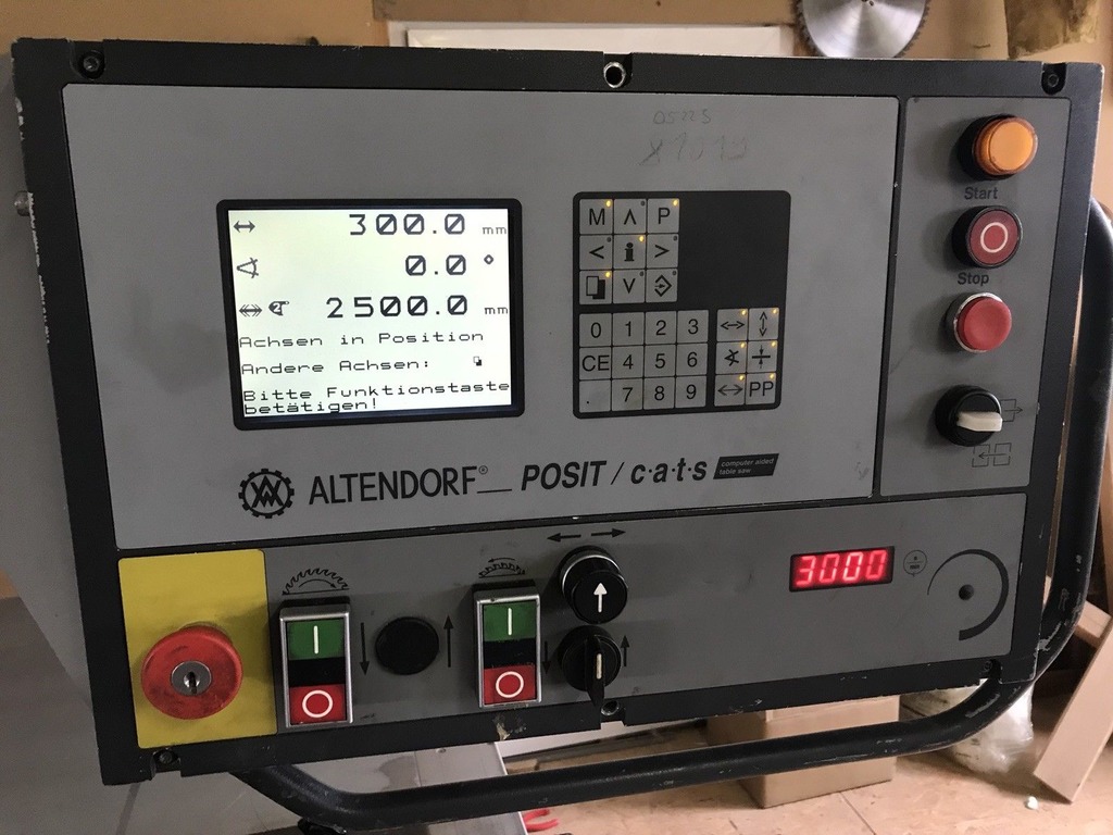 Sega circolare Altendorf F45 Posit elmo3 430cm in vendita - foto 1