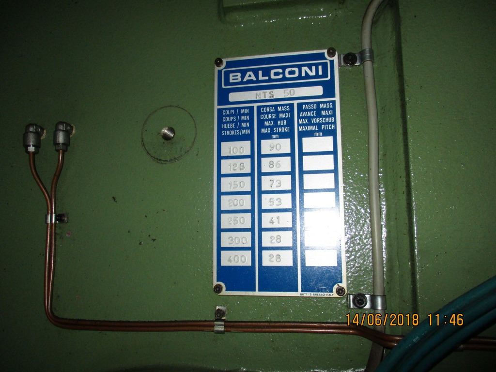 pressa BALCONI MT 50 in vendita - foto 4