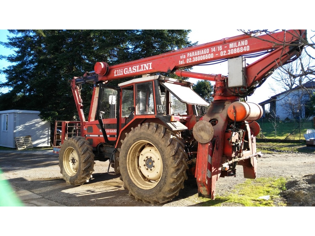 CESTELLO POTATURE SU TRATTORE SAME 130 in vendita - foto 3