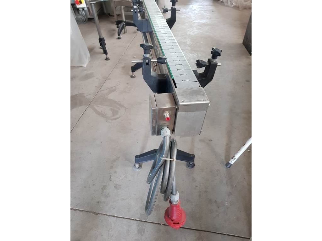 NASTRO TRASPORTATORE CON CURVA A 90° MOTORIZZATO (Cod. MF-PK-NAS-187) in vendita - foto 3