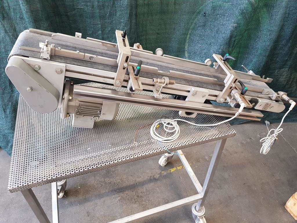 NASTRO TRASPORTATORE IN ACCIAIO INOX MOTORIZZATO - MARCHESINI (Cod. MF-PK-NAS-188) in vendita - foto 2