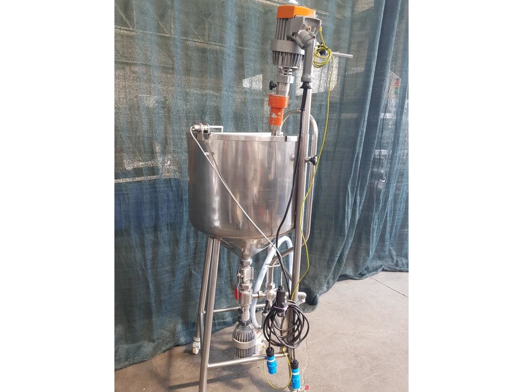 DISSOLUTORE CON POMPA DI RILANCIO - Mod. 150 L (Cod. MF-PR-SER-135) in vendita - foto 2