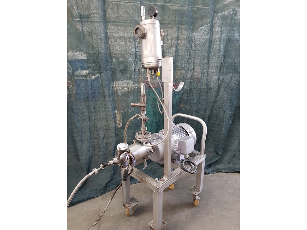 OMOGENEIZZATORE / MULINO IN LINEA CARRELLATO - IKA - Mod. DR3-6A (MF-PR-OMO-6) in vendita - foto 1