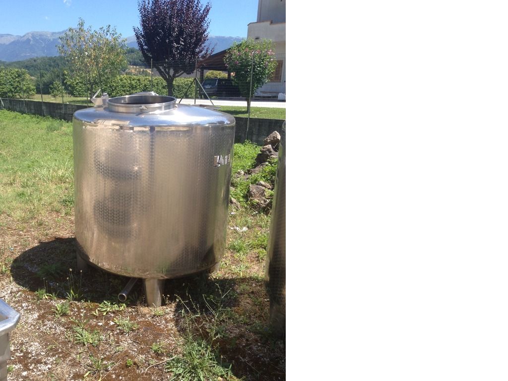 CISTERNE ACCIAIO INOX 1300 LT in vendita - foto 2