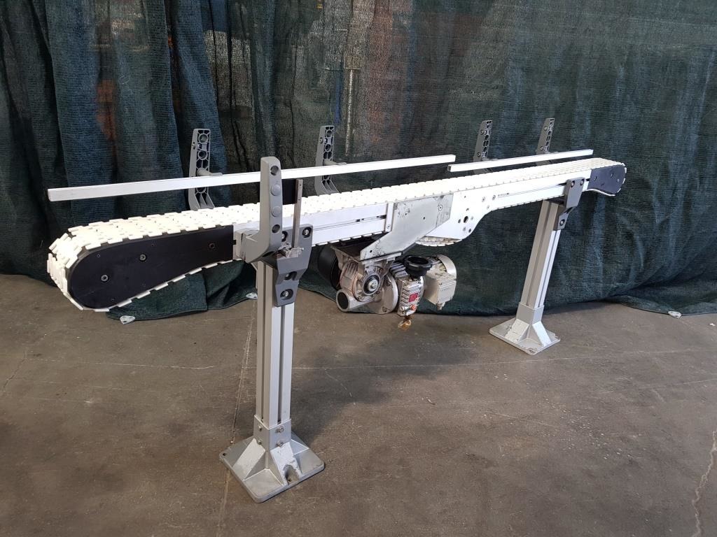 NASTRO TRASPORTATORE MOTORIZZATO CON VARIATORE DI VELOCITA’ FLEX LINK (COD. MF-PK-NAS-194) in vendita - foto 2