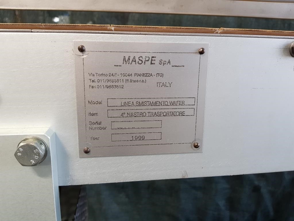 NASTRO TRASPORTATORE MOTORIZZATO MASPE (COD. MF-PK-NAS-195) in vendita - foto 5