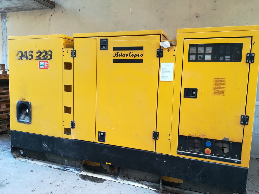 Gruppo Elettrogeno QAS 228 ATLAS COPCO 160 kW in vendita - foto 1