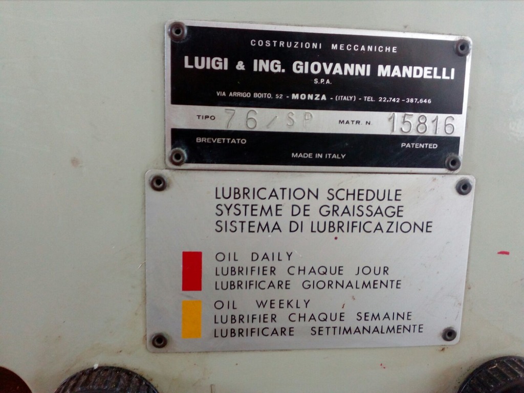 TAGLIACARTE MANDELLI in vendita - foto 1