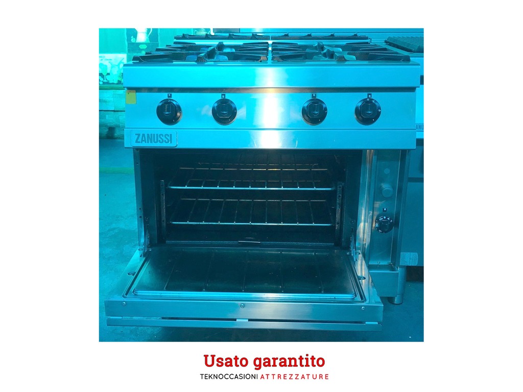 Cucina 4 fuochi con forno a gas Zanussi in vendita - foto 2
