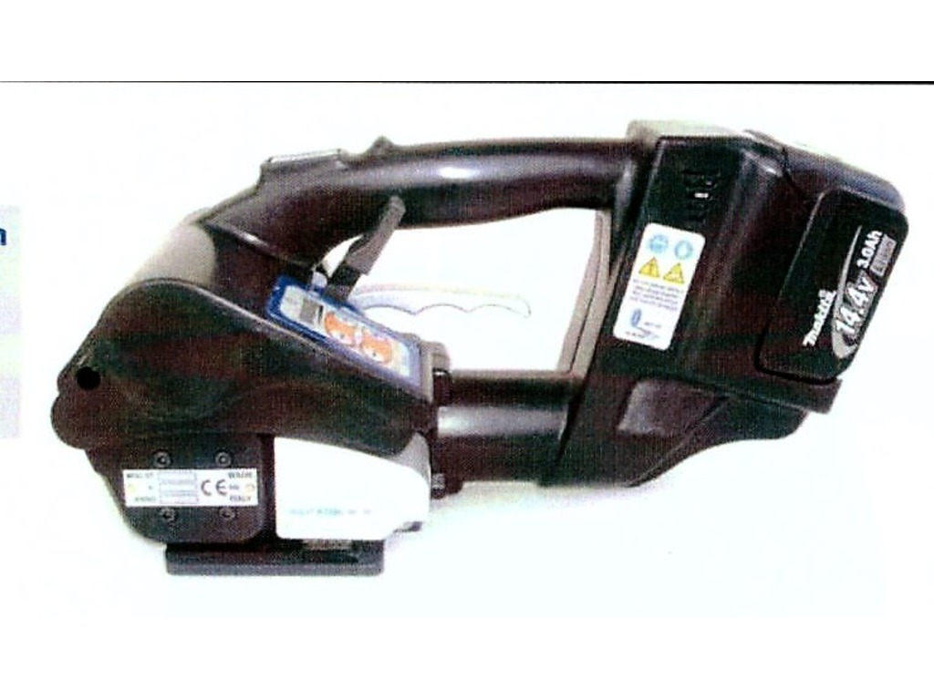 Reggiatrice a batteria per plastica controllo digitale in vendita - foto 1