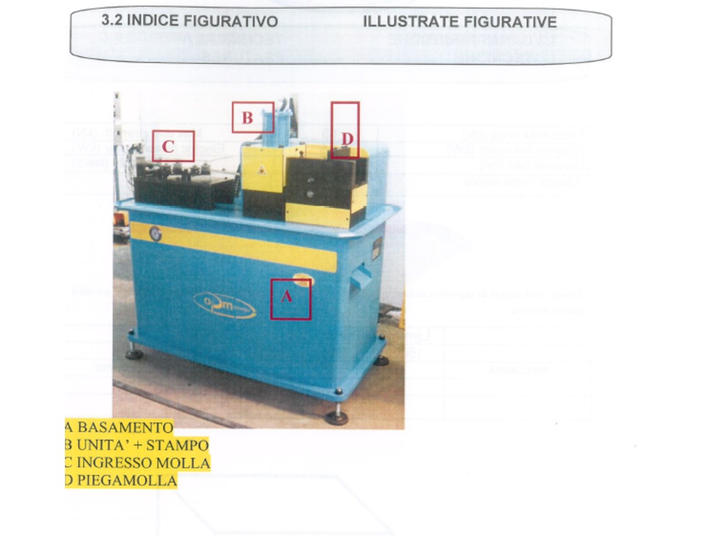 opm stampi utss trancia smussa fora molla serranda in vendita - foto 3