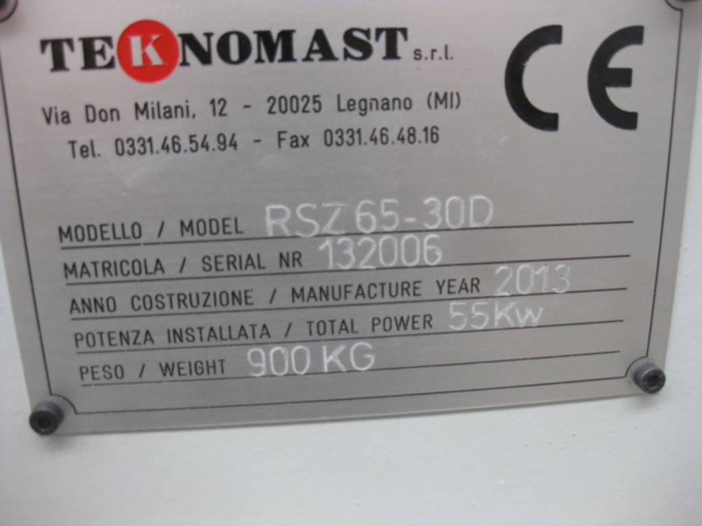 NUOVO ESTRUSORE DELLA Teknomast srl in vendita - foto 5