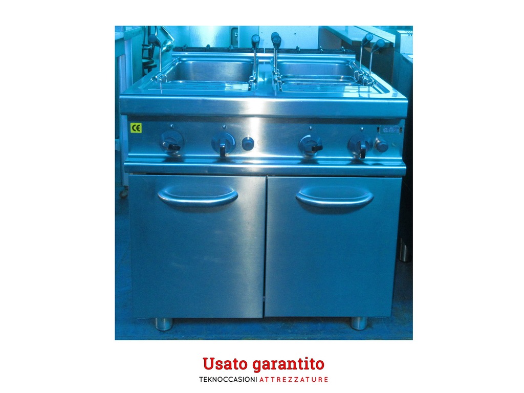Cuoci pasta a gas Zanussi 2 vasche in vendita - foto 1