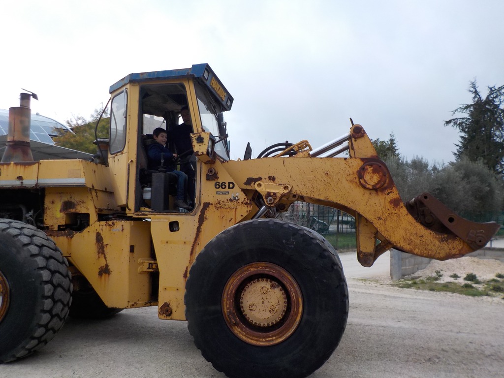 Pala gommata Hanomag 66 D in vendita - foto 1
