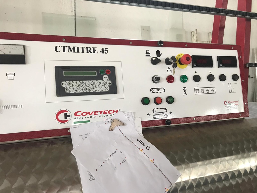 Molatrice rettilinea COVETECH 6 mole angolo variabile usata in vendita - foto 3