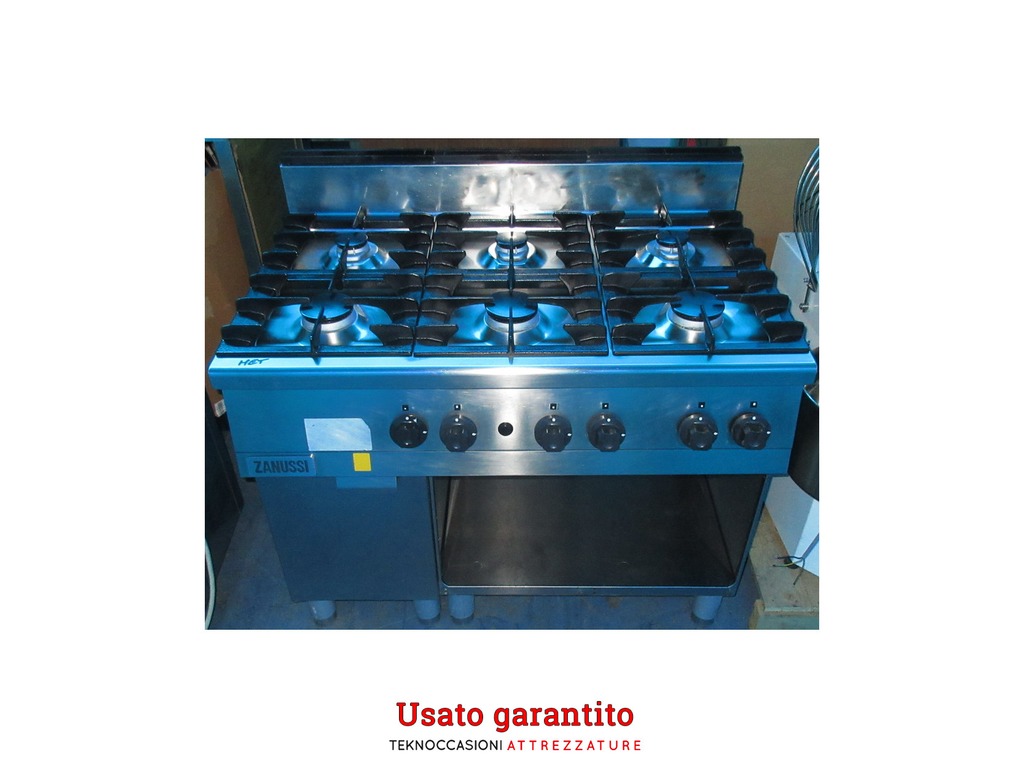 Cucina a gas sei fuochi Zanussi armadiata in vendita - foto 2