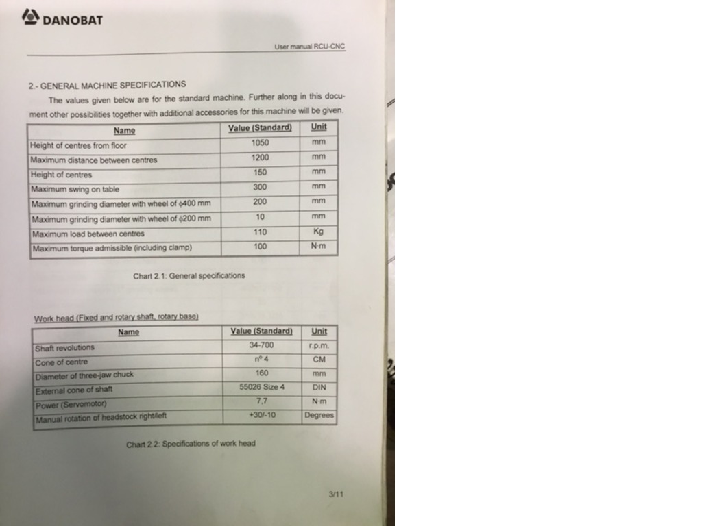 Rettifica interni esterni Danobat in vendita - foto 4
